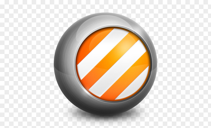 VLC Trademark Orange Circle PNG