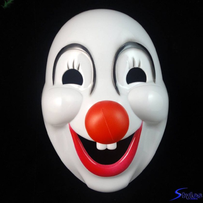 Anonymous Mask Joker Evil Clown Masquerade Ball PNG