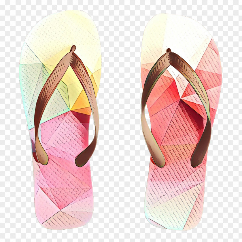 Flip-flops Shoe Product Design Pink M PNG