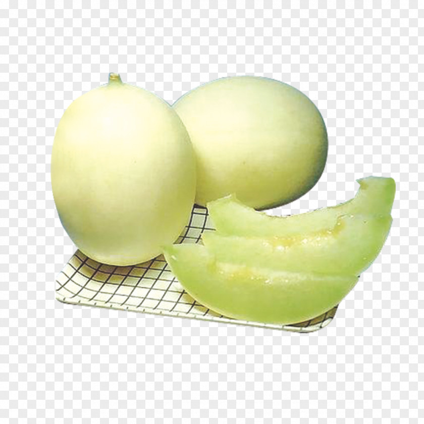 Fresh White Melon Honeydew Vegetable Fruit PNG