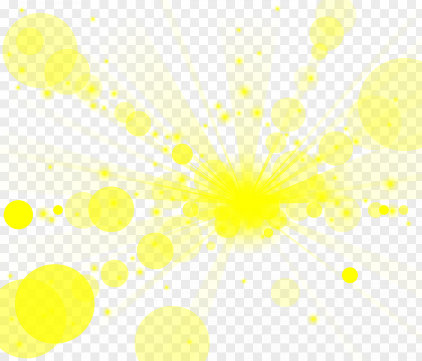 Halo Yellow Area Pattern PNG