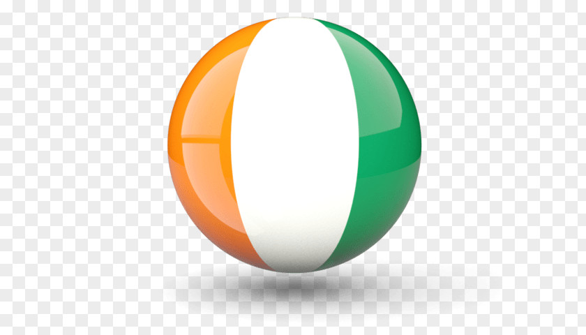 Ivory Coast Flag Icon PNG Icon, orange, white, and green ball illustration clipart PNG