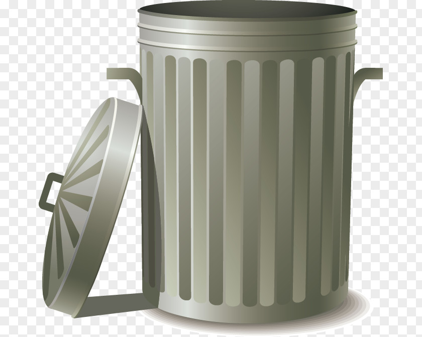 Trash Can Food Waste Storage Clip Art PNG