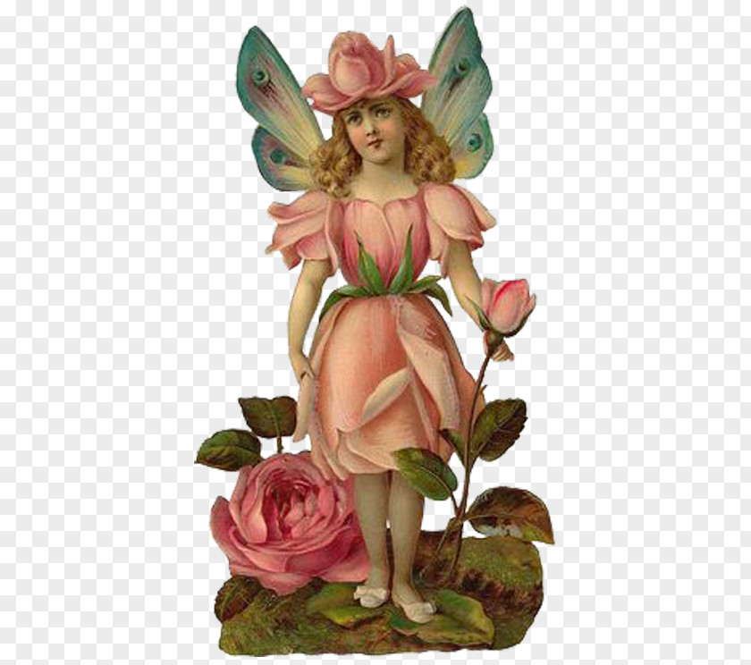 Vintage Fairy Cicely Mary Barker Victorian Era Flower Fairies Tale PNG