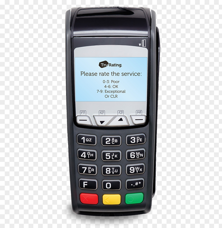 Bank Feature Phone Payment Terminal Card Reader PNG
