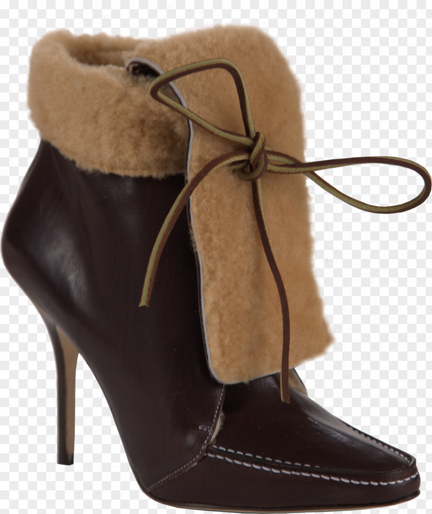 Boots Boot High-heeled Shoe Suede Fashion PNG