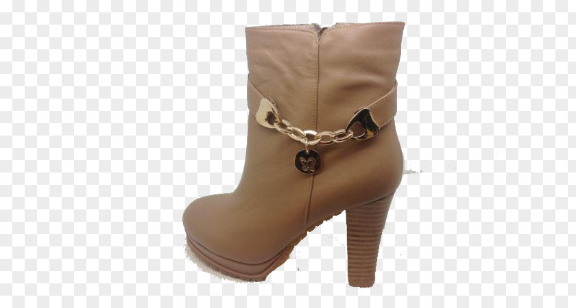 Brown Boots Boot High-heeled Footwear Dress PNG
