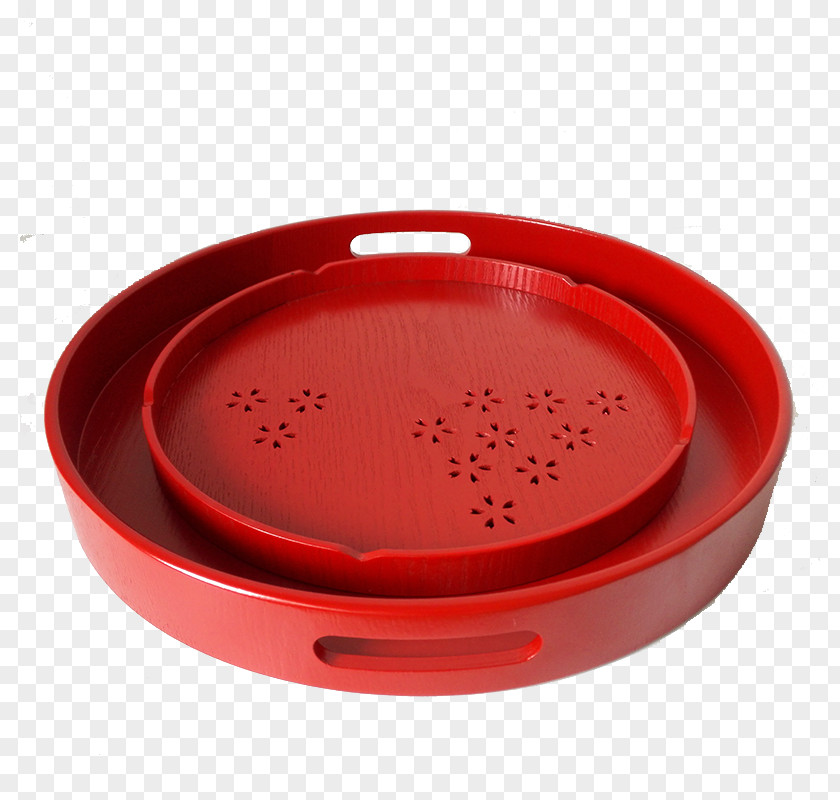 Circular Hollow Plates Circle Red PNG