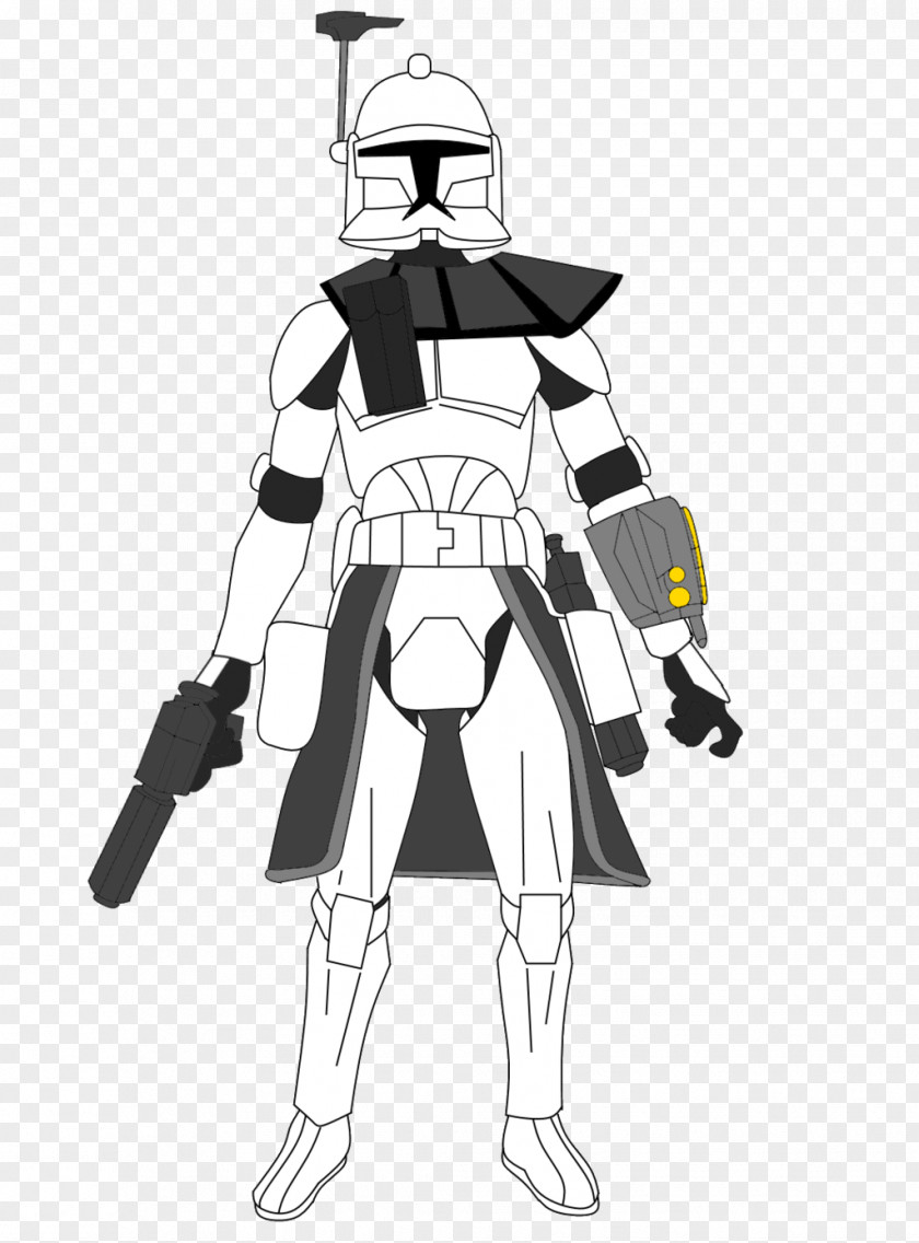 Clone Trooper Armor Boba Fett ARC Troopers Drawing PNG
