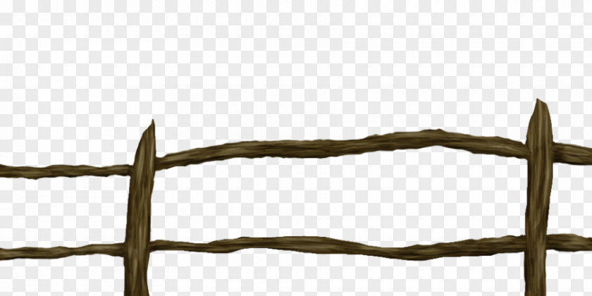 Fence Wood Barbed Wire Line PNG