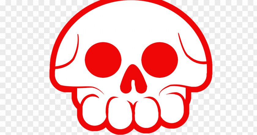 Red Skull Print Logo Desktop Wallpaper Color PNG