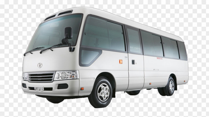 Toyota Coaster Car Publica Bus PNG Bus, toyota clipart PNG