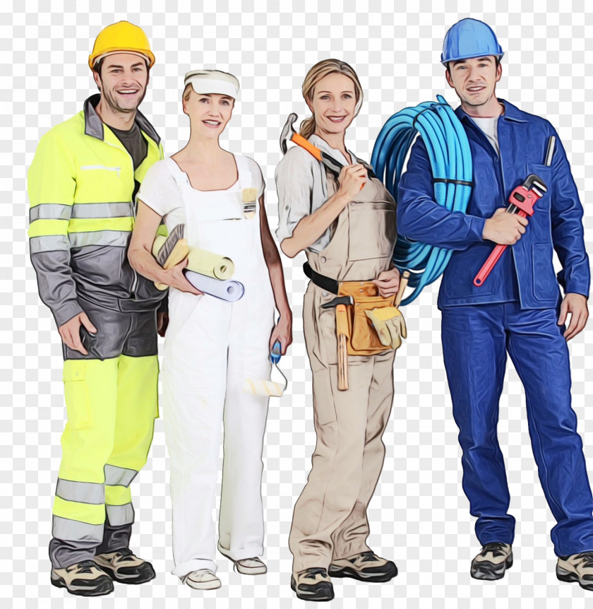 Job Team Blue-collar Worker Construction Personal Protective Equipment Workwear Engineer PNG