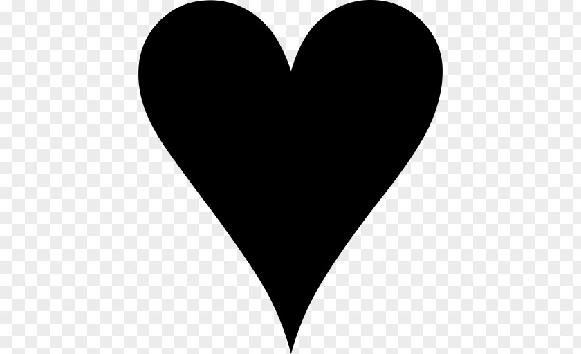 LOVE Black And White Heart Clip Art PNG