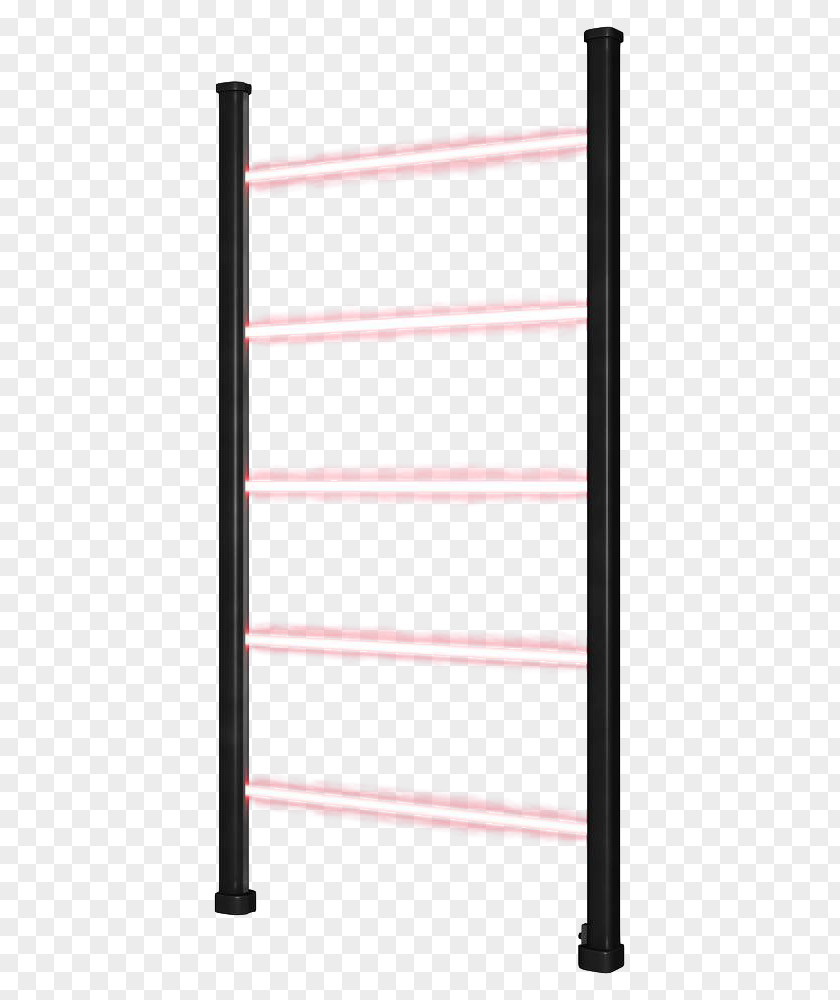 Red Laser Fence Angle Pattern PNG