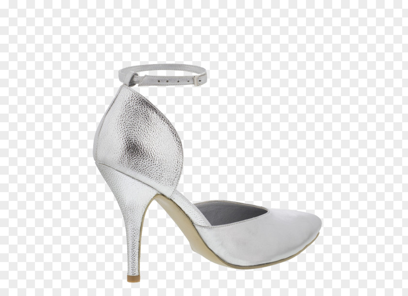 Silver Plate Footwear Shoe Sandal PNG
