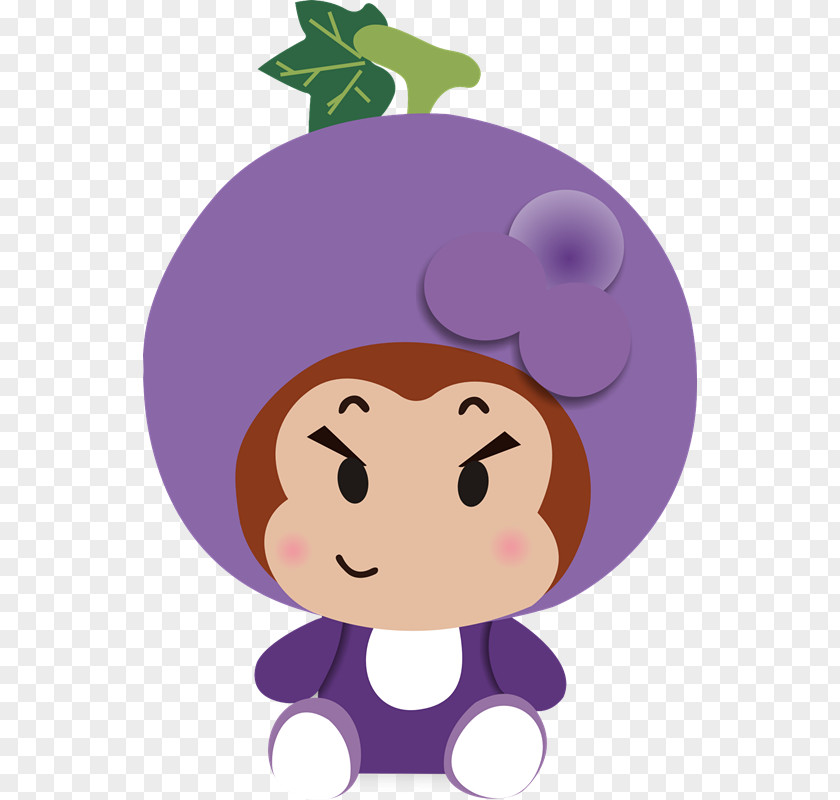 Cartoon Image Grape Drawing Fruit PNG