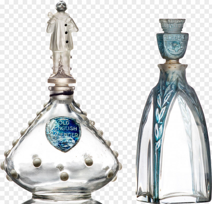 Hand Painted Glass Perfume Bottle Bottles Flacon PNG