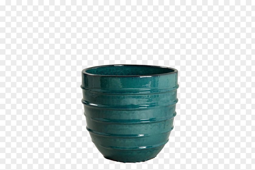 Vase Flowerpot Turquoise Plastic PNG