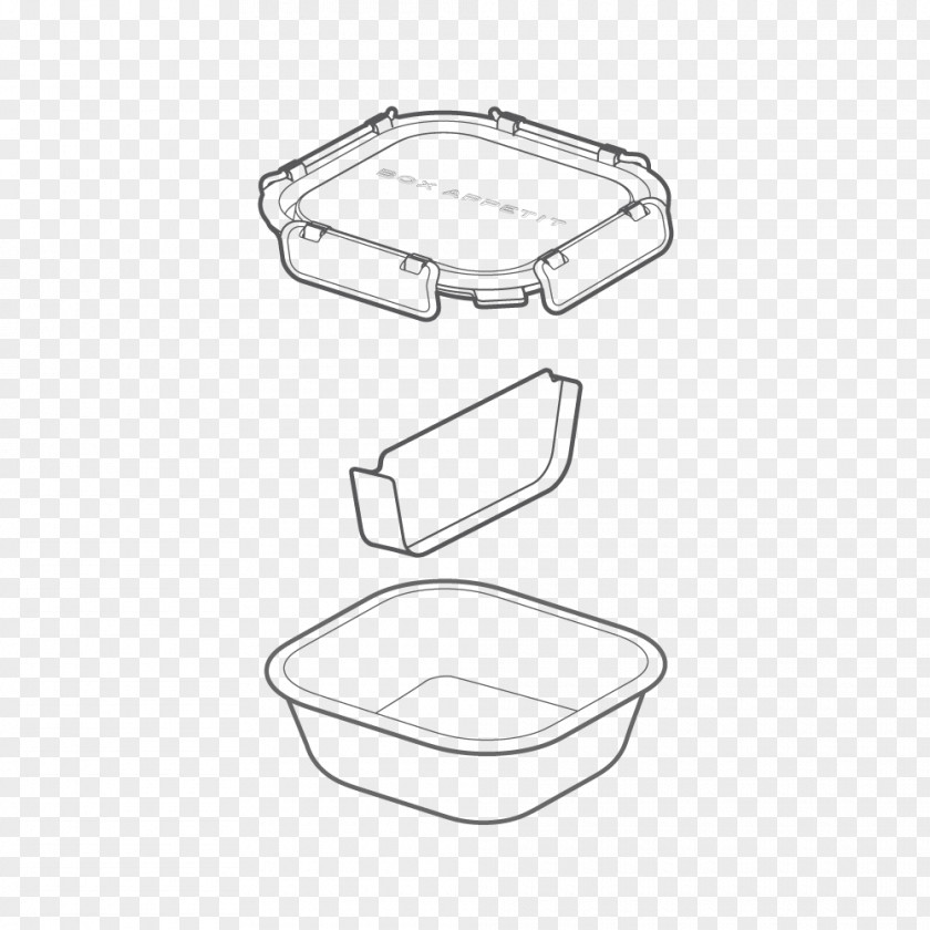 Box Lunchbox Square Material PNG