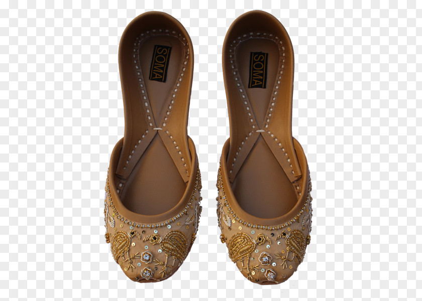 Gold Hand Shoe Ludhiana Jutti Mojari Handicraft PNG