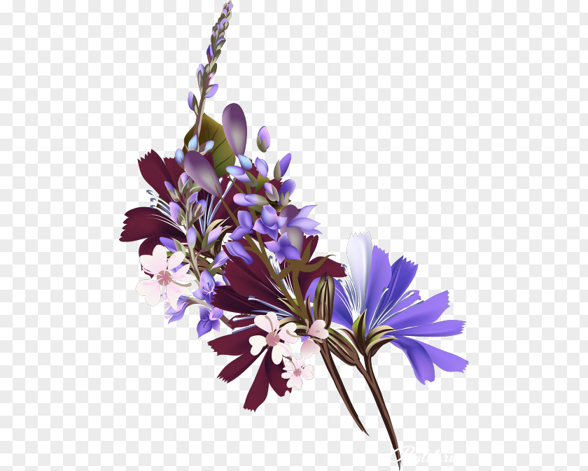 Nice Flowers Cut Floral Design Clip Art PNG