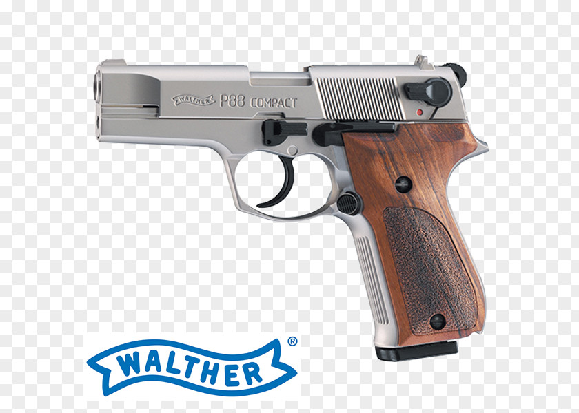 Weapon Air Gun Carl Walther GmbH P88 Pistol Firearm PNG