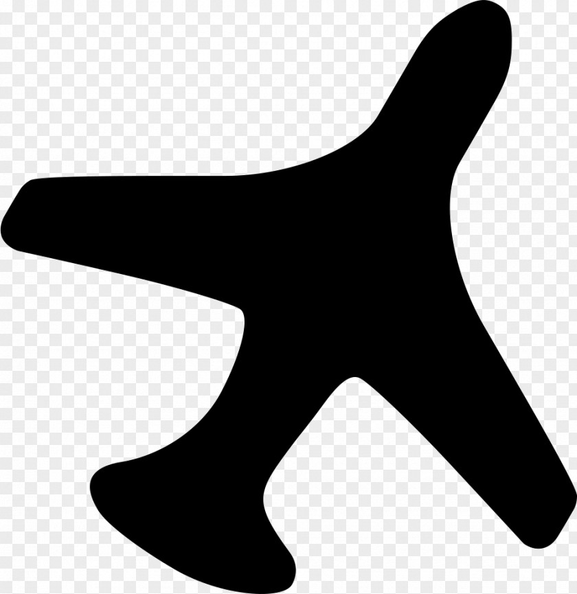 Airplane Silhouette PNG