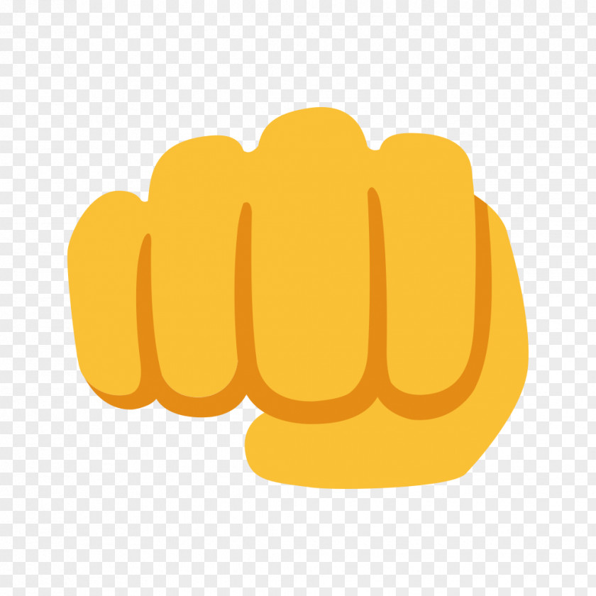 Hand Emoji Raised Fist Punch Symbol PNG