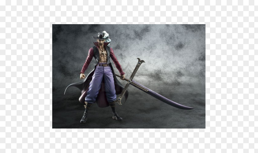 One Piece Dracule Mihawk Shichibukai Action & Toy Figures Silvers Rayleigh PNG