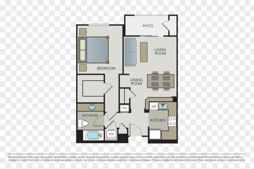 Real Estate Floor Plan Santa Palmia Apartments San Francisco Room PNG