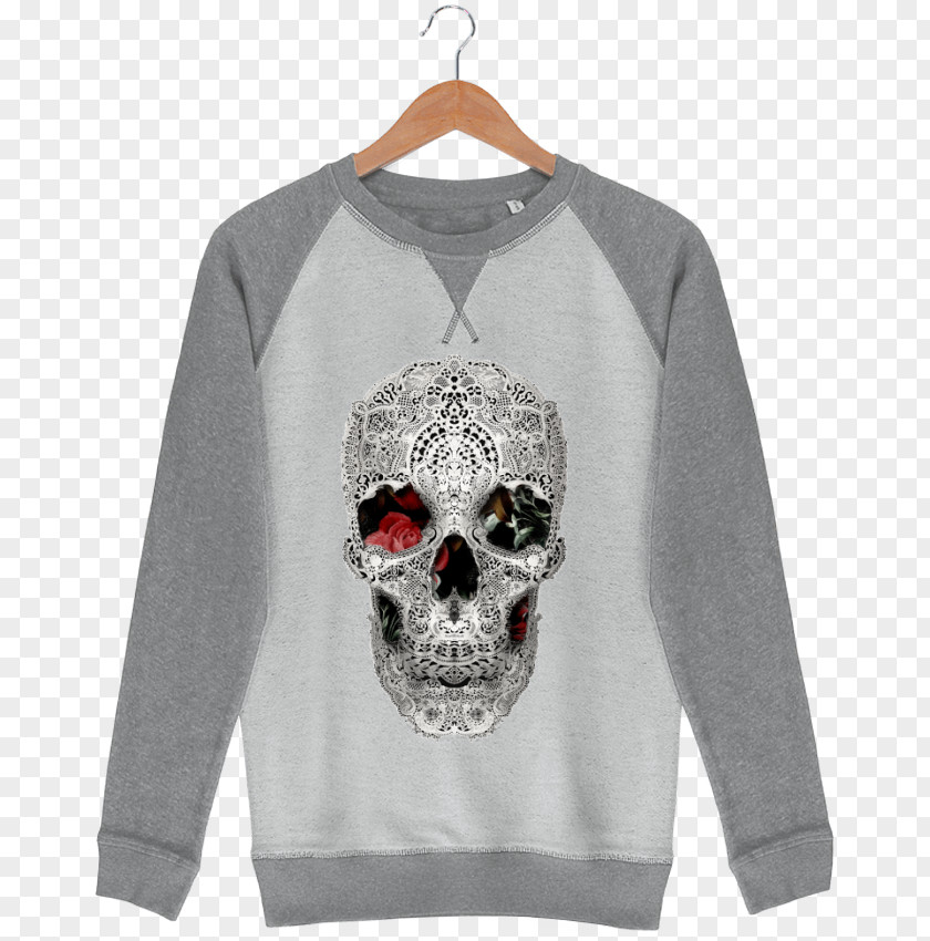 Skull Trend T-shirt Bluza Hoodie Neckline Unisex PNG