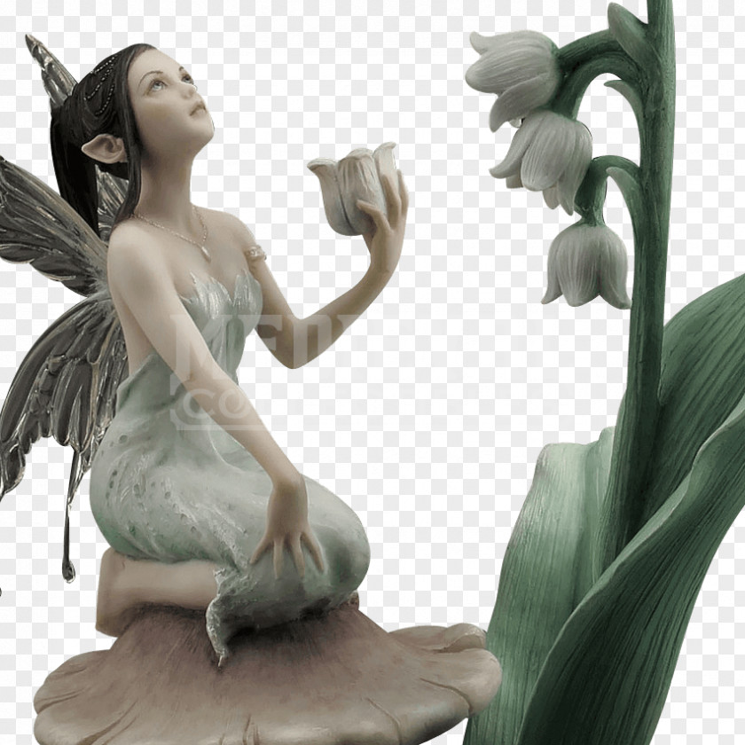 Lily Of The Valley Figurine Classical Sculpture Statue Fairy PNG