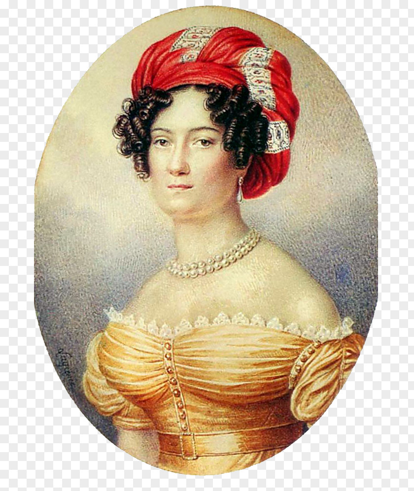 Russian Empire 1789 Portrait Of Catherine Vorontsova 19th Century Painter Russia PNG