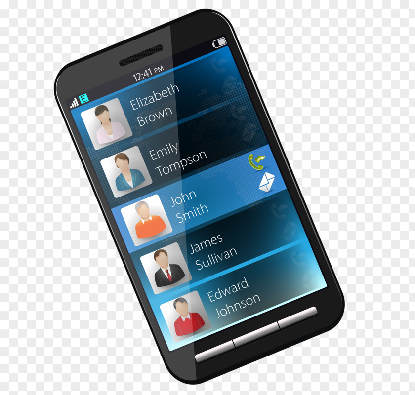 Smartphone Feature Phone Clip Art PNG