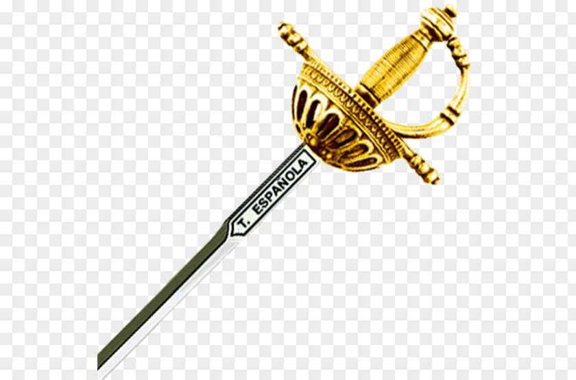 Sword Rapier Spain Old Spanish Tizona PNG