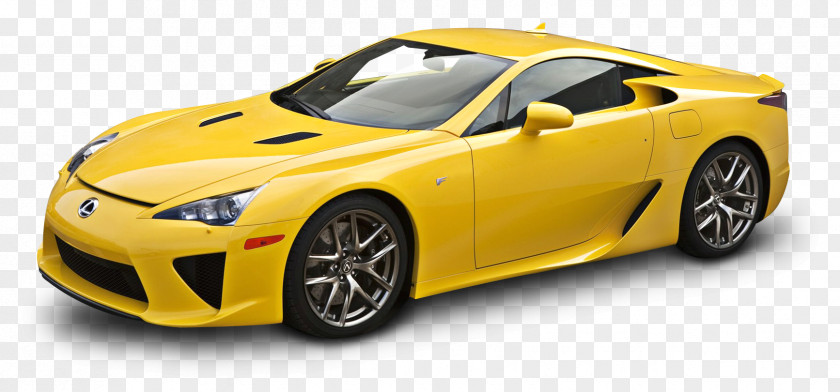 Yellow Lexus LFA Car 2012 Pebble Beach Concours DElegance IS PNG