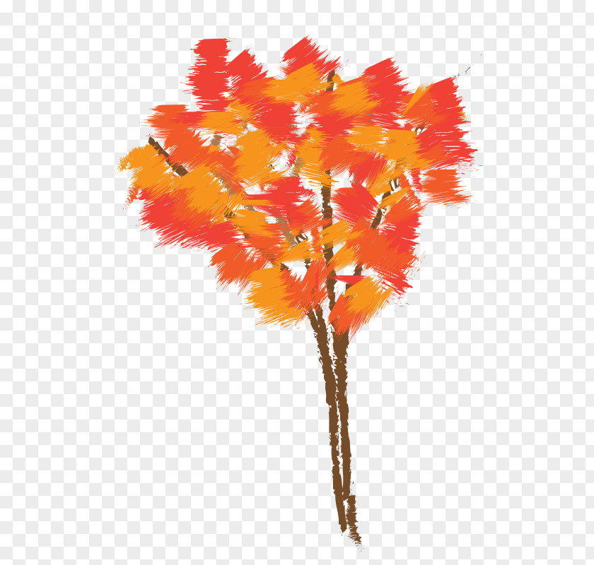 Fall Vector Tree Clip Art PNG