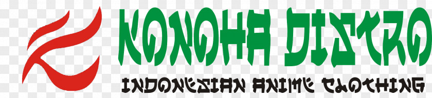 Konoha Symbol Logo Green Brand Font PNG