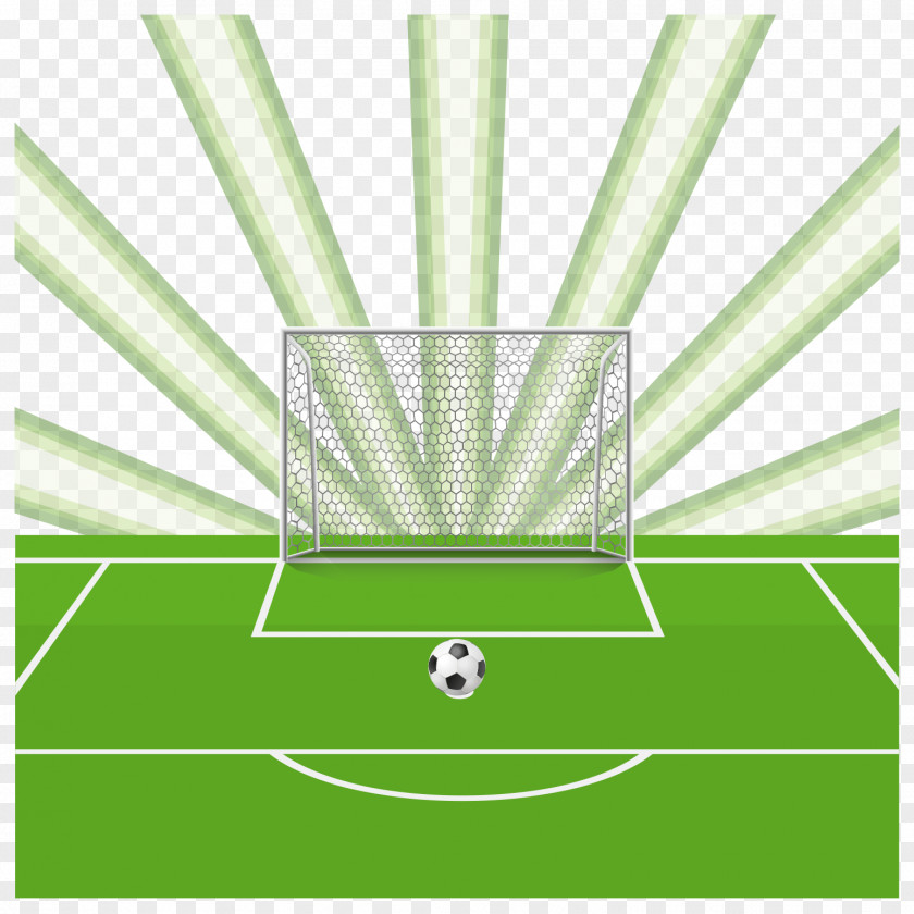 Sports Soccer Field Vector Football Pitch Goal PNG