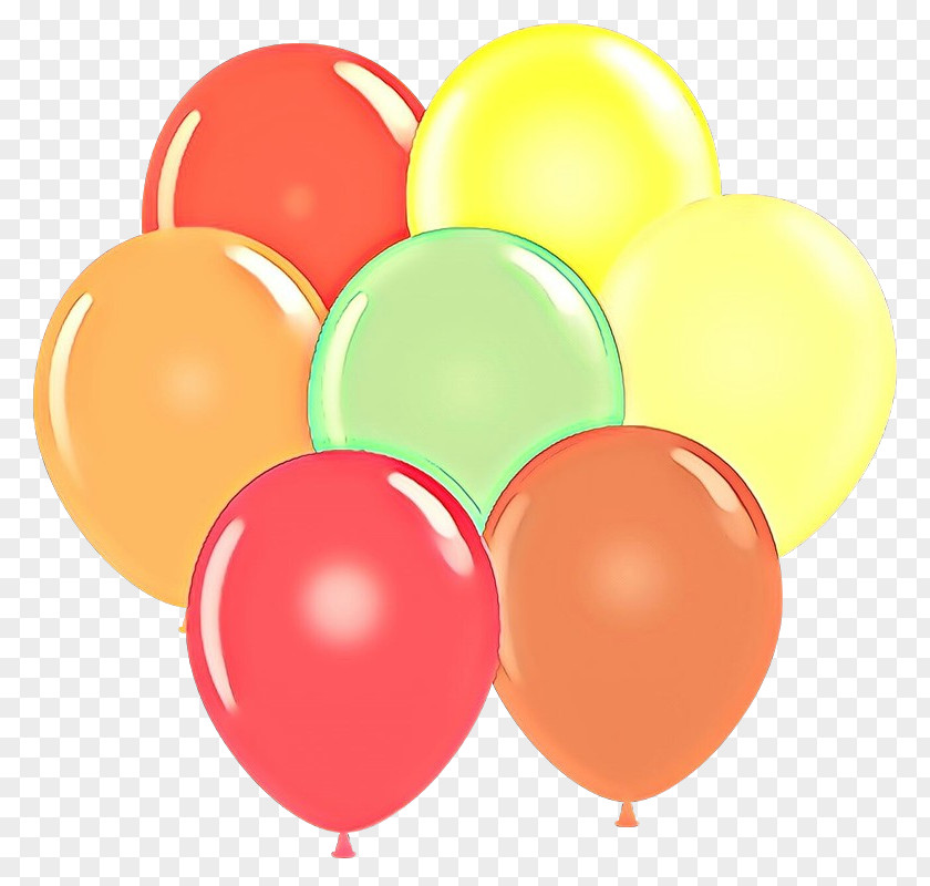 Toy Yellow Balloon Party Supply PNG