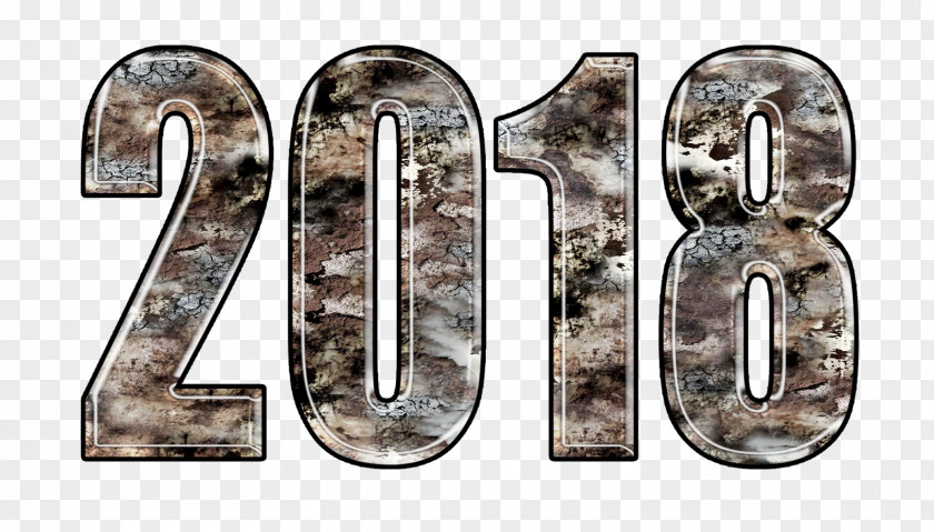 2018 Years Silver Font PNG