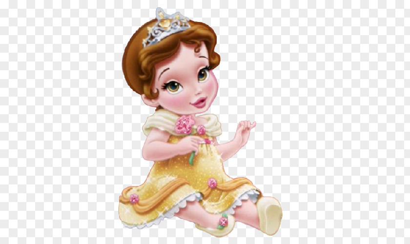 Baby Disney Princess Belle Beauty And The Beast Ariel Rapunzel PNG