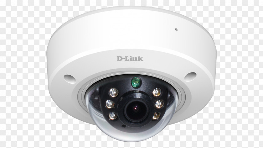 Dome IP Camera Power Over Ethernet D-Link Closed-circuit Television PNG