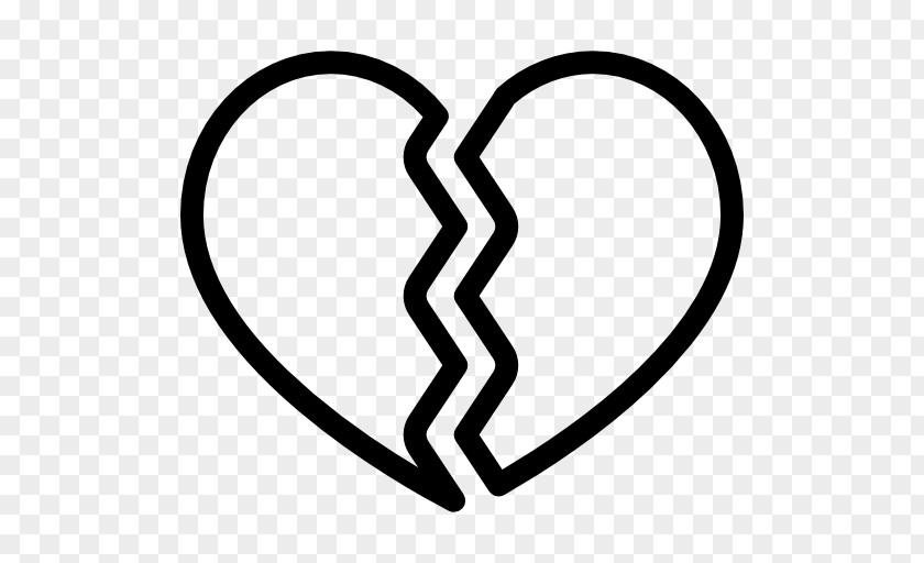 Heart Broken Shape Love PNG