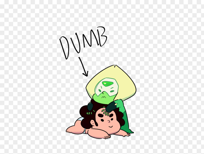Smile Peridot Infant Green PNG