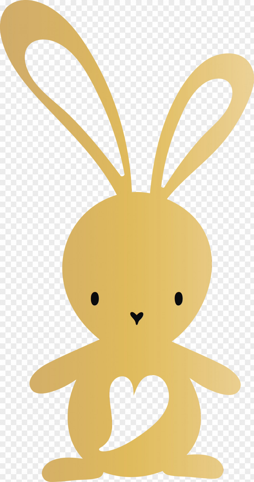 Cartoon Yellow Animal Figure PNG