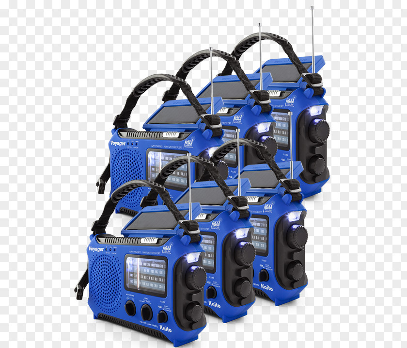 Emergency Radio Electronics Electric Blue PNG
