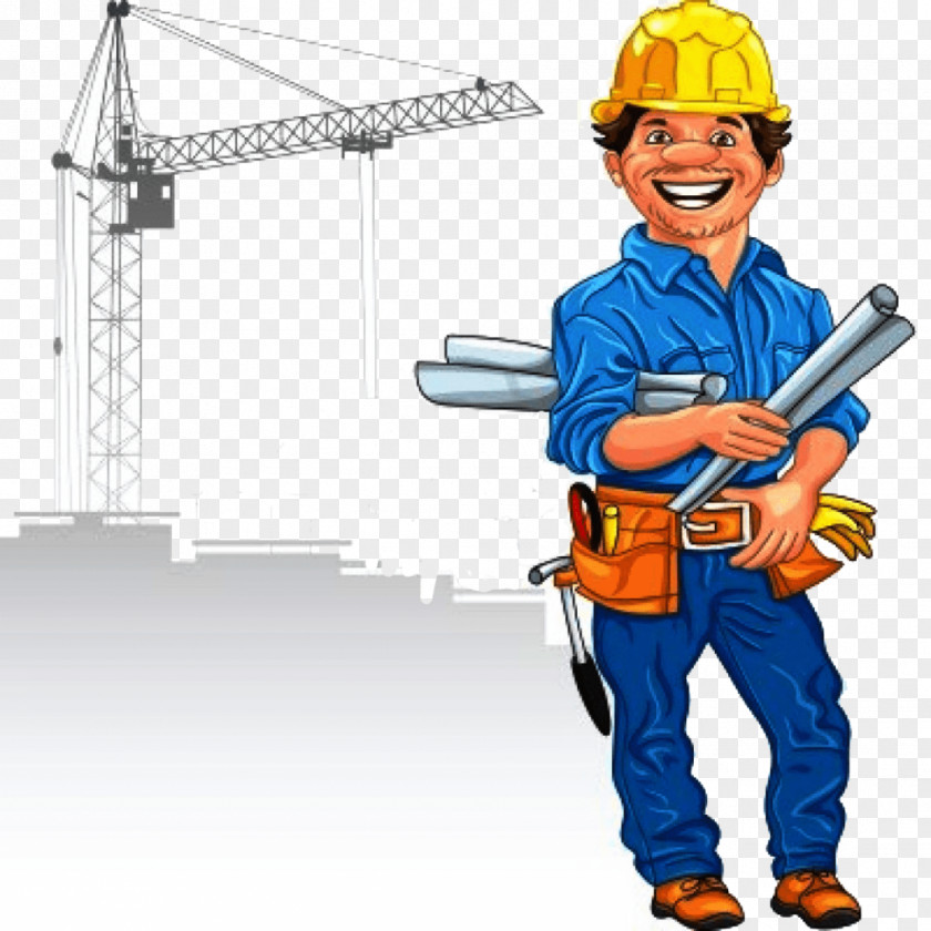 Engineer Cartoon Construction Worker Royalty-free Clip Art PNG