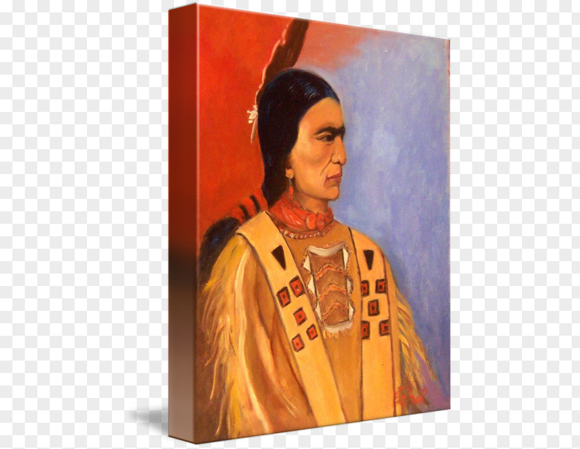 Indian Warrior Sioux Art Native Americans In The United States Portrait Imagekind PNG